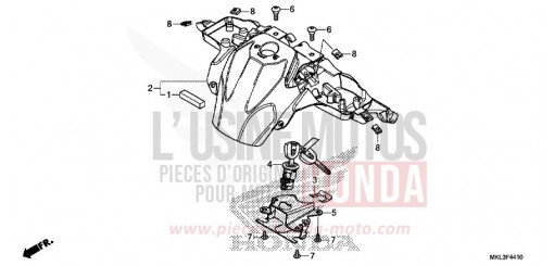 CACHE CENTRAL NC750XAK de 2019